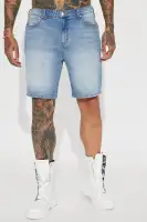 Cornell Slim Denim Shorts(Light Wash,30)