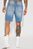 Cornell Slim Denim Shorts(Light Wash,30)