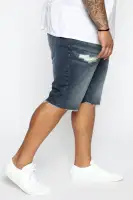 Earl Denim Shorts(Dark Wash,30)