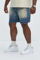 Washed Everyday Relaxed Denim Shorts