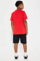 Mini Money Hungry Short Set(Red/Black,4)