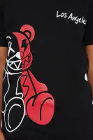 Mini Los Angeles Bear Short Set(Red/Black,4)
