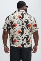 Dancing Cat Shirt(Tan/Multi,S)