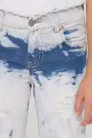 Mini On A Fray Denim Short(Light Wash,7)