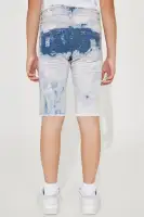 Mini On A Fray Denim Short(Light Wash,7)