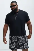 Cut Ties Polo(Black,S)