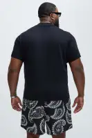 Cut Ties Polo(Black,S)