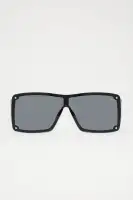 True Shield Sunglasses(Black,OS)