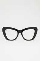 Working Overtime Blue Light Glasses(Black,OS)