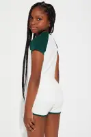 Mini LA Love Short Set(Green/combo,XS)