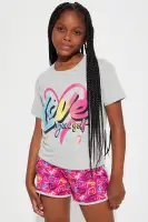 Mini Love Yourself Short Set
