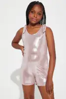 Mini Rising Star Metallic Romper