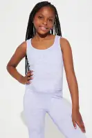 Mini Valid Point Tie Capri Set(Lilac,4/5)