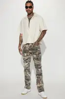 Ryland Relaxed Cotton Short Sleeve Cuban Shirt(OffWhite,S)