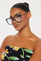 Fantasy Or Fiction Blue Light Glasses(Black,OS)