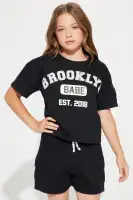 Mini Brooklyn Bebe Fleece Short Set