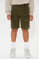 Mini Murphy Relaxed Denim Cargo Shorts