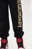 Mini Legendary Tiger Fleece Jogger Set(Red/Black,4)