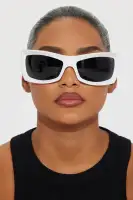 Then You Gave Me That Look Sunglasses(White,OS)
