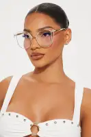 Clearing Things Up Glasses(Clear,OS)