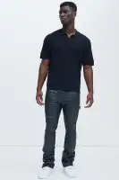 Cut Ties Polo(Black,S)