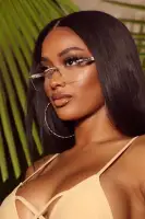 Straight Up Glasses(Clear,OS)