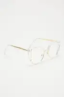 Clearing Things Up Glasses(Clear,OS)