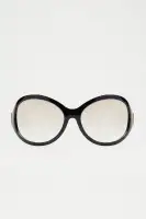 Fashion Guru Sunglasses(Black,OS)