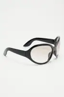 Fashion Guru Sunglasses(Black,OS)