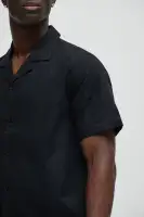 Bahamas Linen Shirt(Black,S)