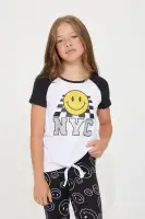 Mini Happy NYC Legging Set(Black/White,6/6X)