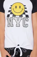 Mini Happy NYC Legging Set(Black/White,6/6X)