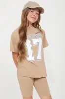 Mini California Biker Short Set