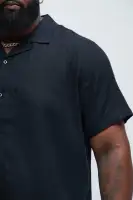 Bahamas Linen Shirt(Black,S)