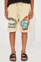 Mini Nothing Is Impossible Fleece Shorts