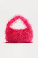 Mini Came With The Fur Shoulder Bag(Pink,OS)