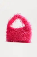 Mini Came With The Fur Shoulder Bag(Pink,OS)