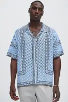 Allston Crochet Knit Shirt