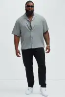 Saints Graphic Shirt(Grey,S)