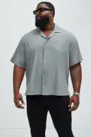 Saints Graphic Shirt(Grey,S)
