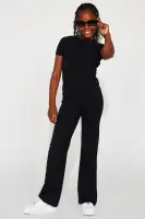 Mini In A Mood Ribbed Pant Set