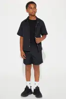 Mini Cavour Crinkled Shorts(Black,4/5)