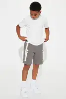 Mini Tyson Bones Relaxed Shorts(Charcoal,4/5)