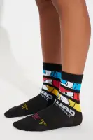 Mini Sonic 3 Pack Socks(Blue/combo,OS)