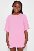 Mini Yessica Ribbed Short Set(Pink,10/12)