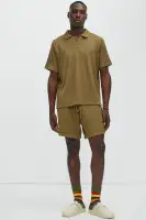 Catanina Textured Polo(Olive,S)