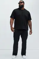 Baker Resort Knit Shirt(Black,S)