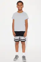 Mini Tyson Dope Relaxed Shorts(Black,4)
