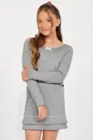 Mini Maggie Skirt Set(Grey,4/5)