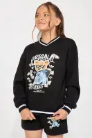 Mini Original Baddie Fleece Short Set(Black,4/5)